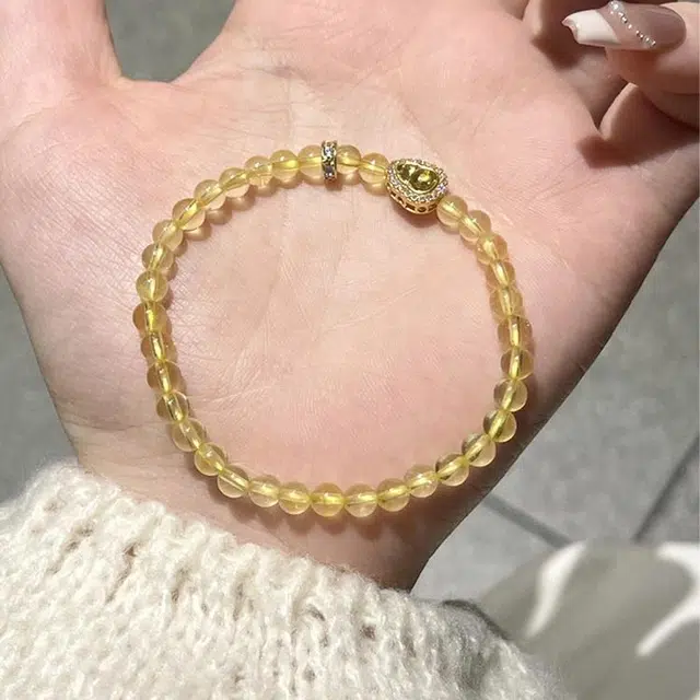 潮小金 招财转运葫芦新中式国潮复古小众日常通勤气质百搭高级感设计精致#好运 黄水晶 手串 女款