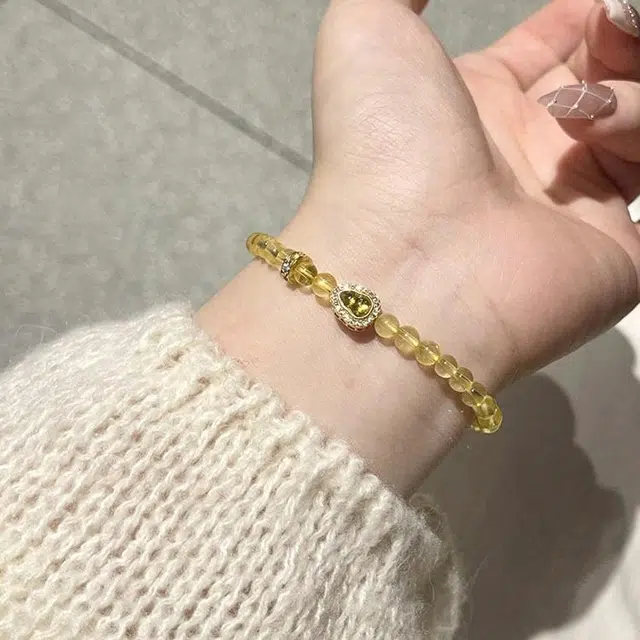 潮小金 招财转运葫芦新中式国潮复古小众日常通勤气质百搭高级感设计精致#好运 黄水晶 手串 女款