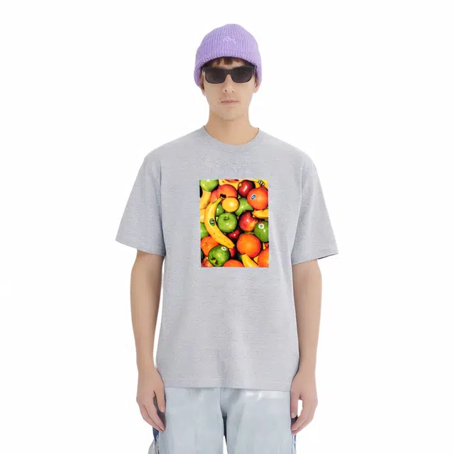 Supreme SS19 Fruit Tee Heather Grey T