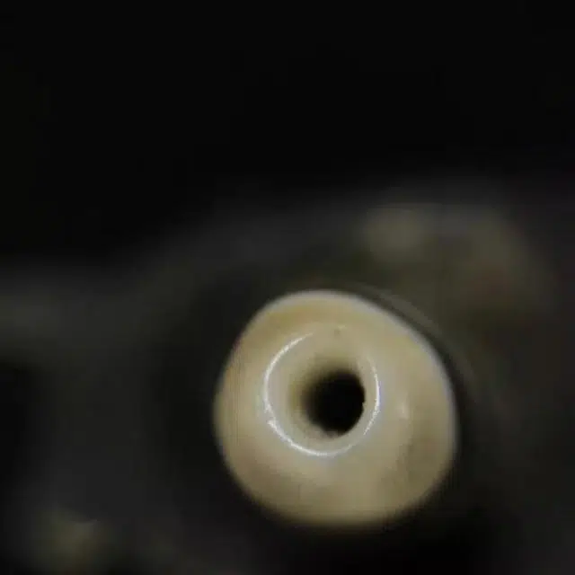 灵运宝 #转运招财天珠地门四眼老矿风化油润包浆老料器磨损到位 小米珠 吊坠 男女同款情侣款