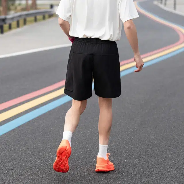 领航骆驼 透气舒适吸湿速干运动百搭休闲短裤 男款