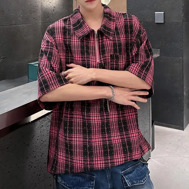 MARK WAFFLE Polo