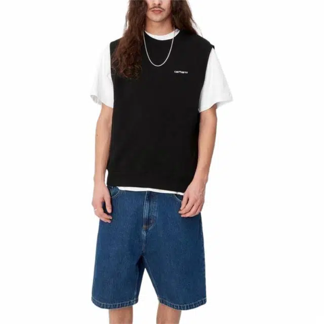 Carhartt WIP Script Vest Sweatshirt logo