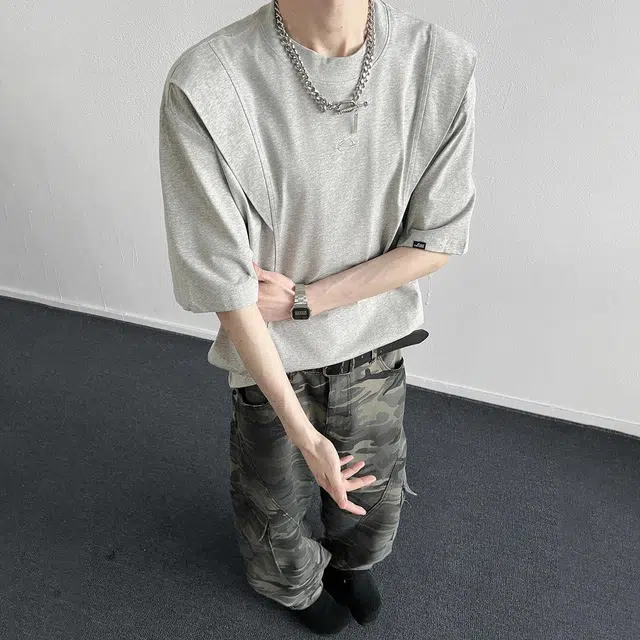 FAKE VINTAGE cleanfitT