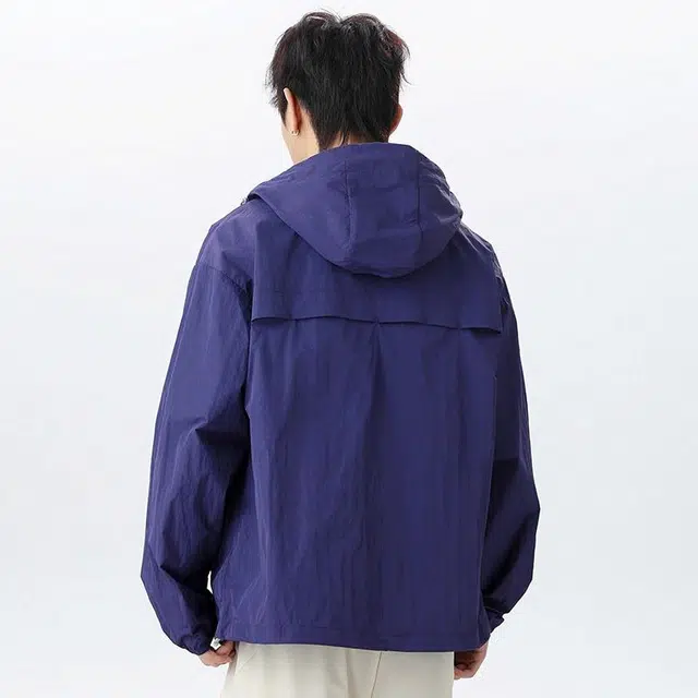【dme】 时尚舒适休闲简约 透气凉感防晒服 男女同款