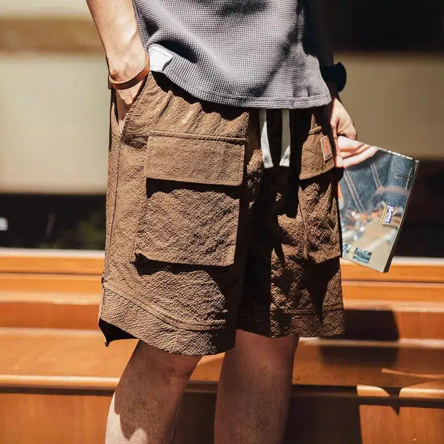 格蓝鹿 美式潮流运动时尚百搭休闲短裤 男女同款