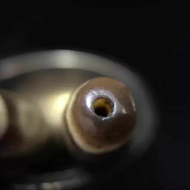 灵运宝 【师傅已加能量】#转运招财西藏藏区天珠金刚六眼一对老矿风化油润包浆老料器磨损到位 小米珠 吊坠 男女同款情侣款