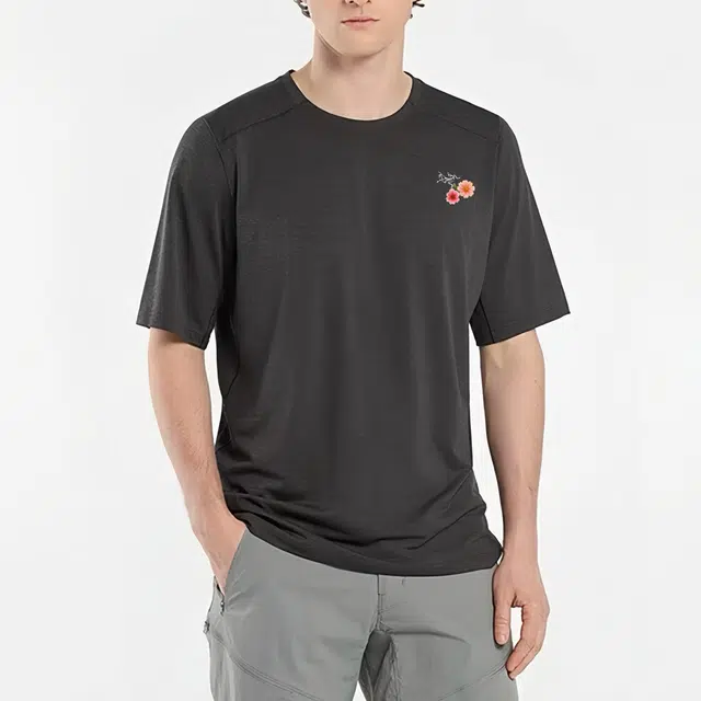 Arcteryx LogoT Charcoal grey