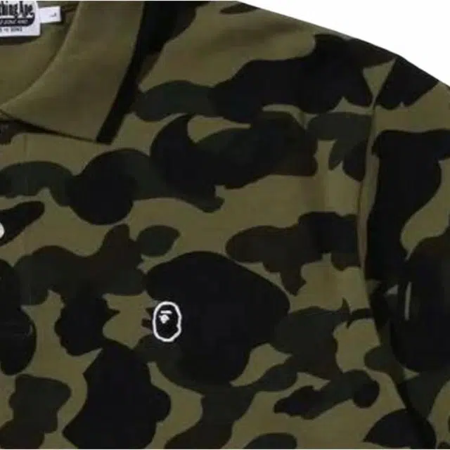 A BATHING APE SS24 1ST CAMO Polo