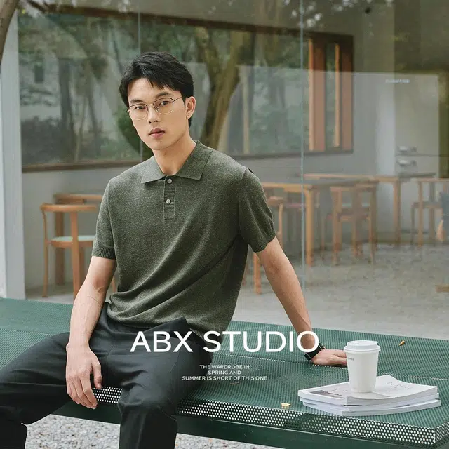 A.B.X cleanfitPolo