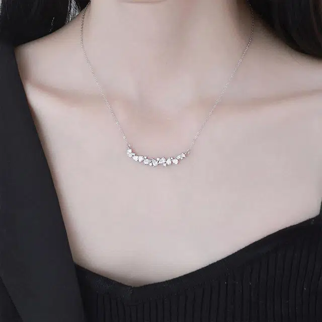 九隆古 紫藤花微笑花朵 小众设计感轻奢气质百搭 甜美森系小清新 合金 耳环 女款
