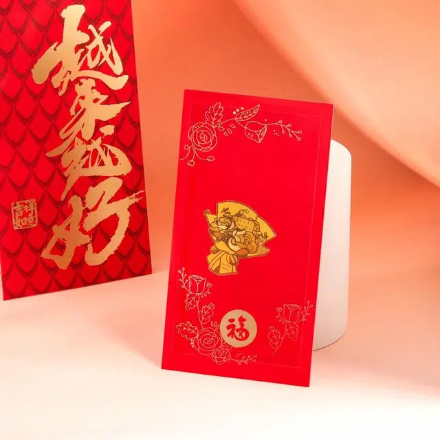 金小妹 绽放玫瑰花束黄金炫彩手机贴时尚轻奢好运甜蜜感恩 足金 一口价 金片 女款
