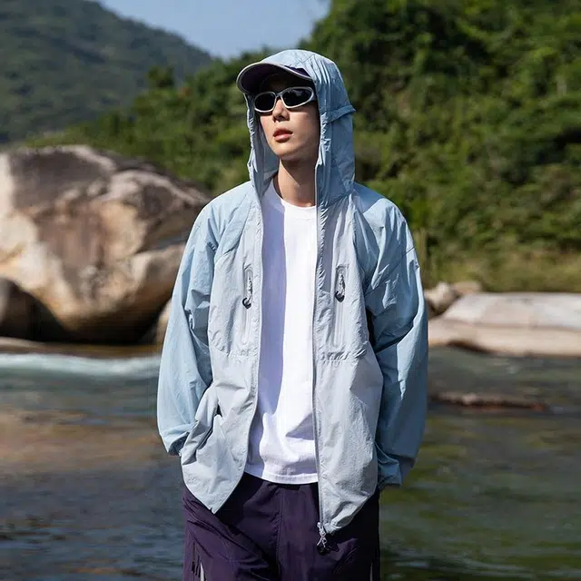 【dme】 山系户外宽松透气防晒服 男女同款