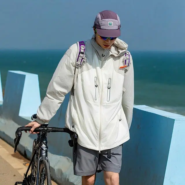 【dme】 山系户外宽松透气防晒服 男女同款