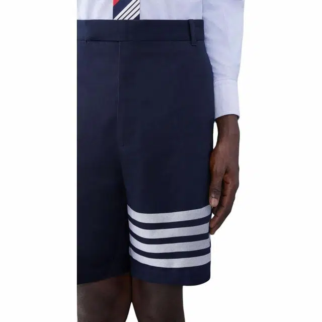 THOM BROWNE Cotton 4-Bar Pocket Short