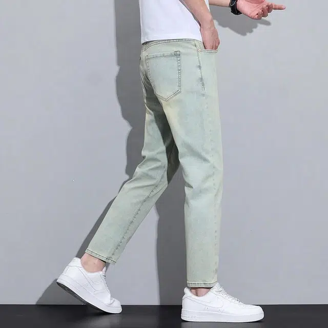 羽浅 时尚个性舒适简约百搭日常牛仔裤 男女同款