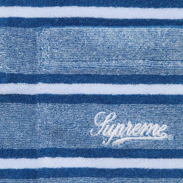 Supreme SS24 WEEK14 STRIPE TERRY SS POLO Polo