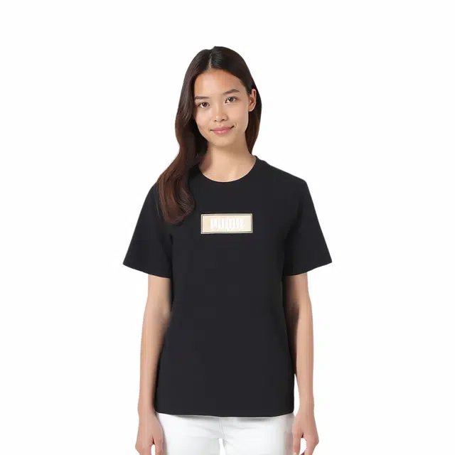 PUMA CLASSICS GS BOX LOGO TEE logoT