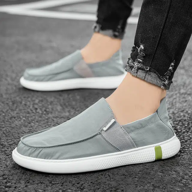 袋鼠头 舒适气质百搭 耐磨 低帮 帆布鞋 男款