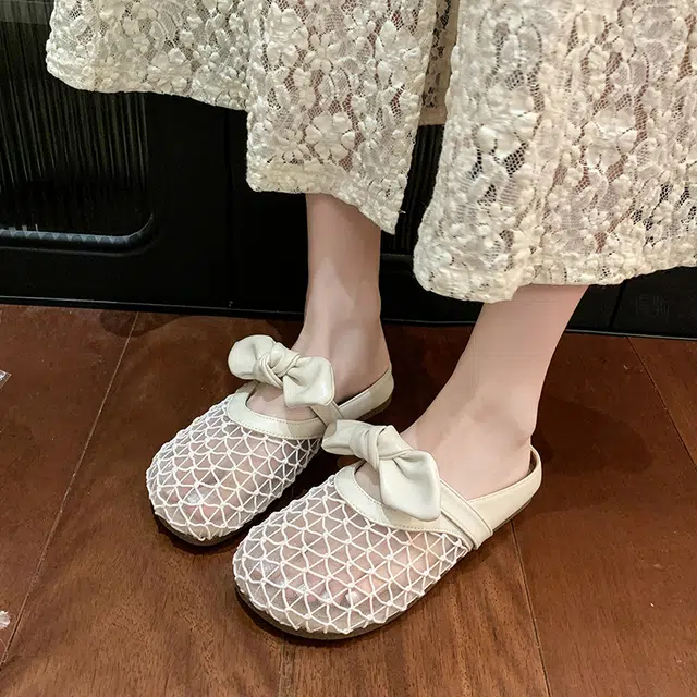 吾纪 简约潮流 速干静音包头拖鞋 女款