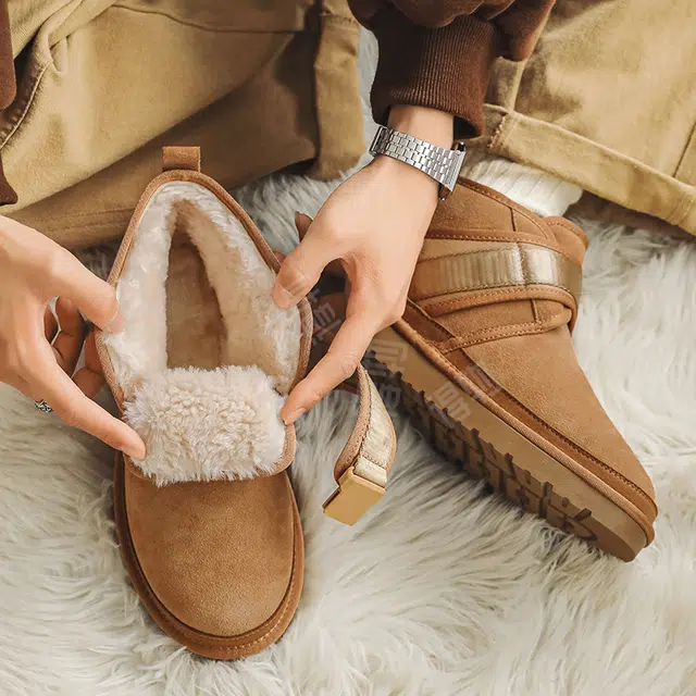 ACEMICKY Snow Boots Chestnut