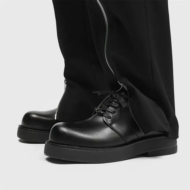 年走索 二层牛皮 时尚百搭潮流 休闲鞋 男款