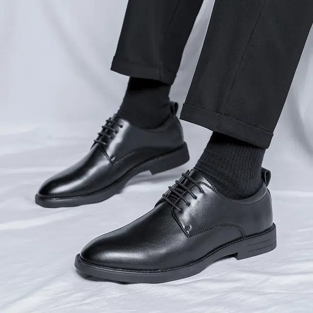 罗蒙 超纤皮 时尚舒适 简约百搭 休闲鞋 男款