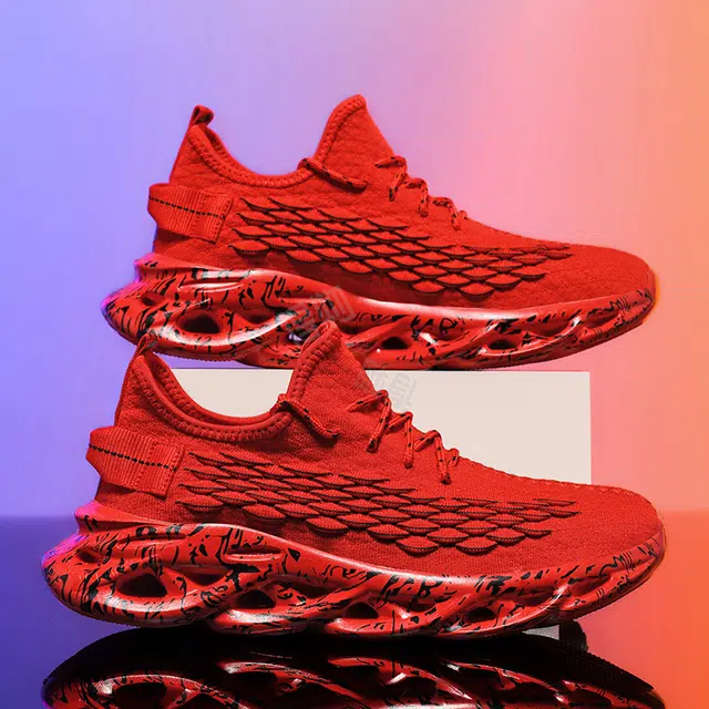 酷丁 潮流时尚百搭小众 减震透气包裹性轻便增高 生活休闲鞋 男款