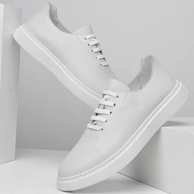 公牛雷霆 牛皮 舒适百搭简约 防滑透气 低帮 板鞋 男款