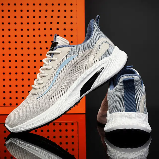 南极人 网布 简约舒适百搭潮流 防滑耐磨 低帮 生活休闲鞋 男款