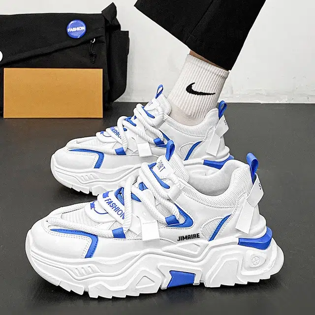 金迈王 气质时尚百搭潮流 防滑 低帮 老爹鞋 男款