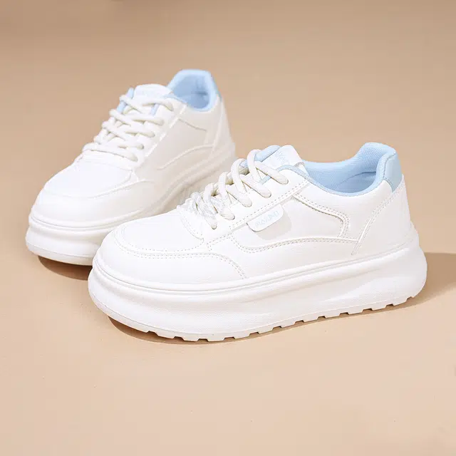 犸凯奴 舒适时尚 简约百搭 减震耐磨增高 低帮 生活休闲鞋 女款