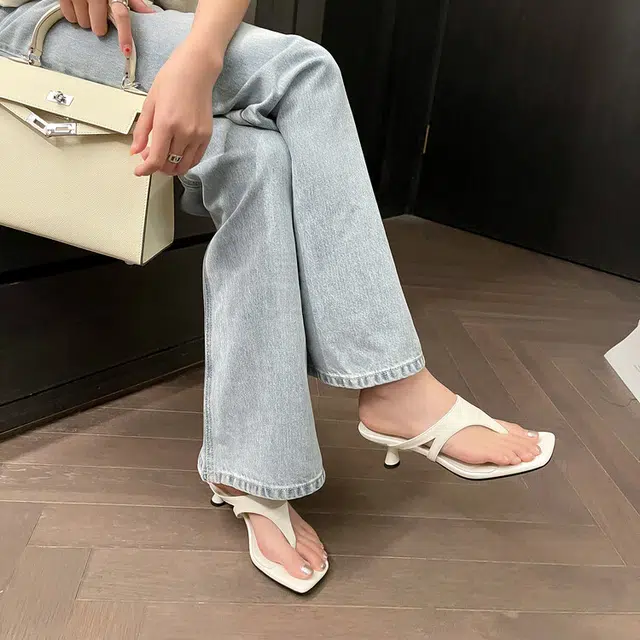 希灵 时髦夹趾精致外穿气质百搭人字拖鞋 女
