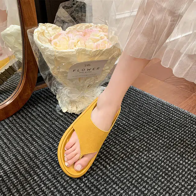 美洲爵士 时尚复古百搭 防臭防滑速干人字拖鞋 女款
