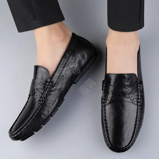 八哥 时尚百搭 舒适休闲 豆豆鞋 男女同款