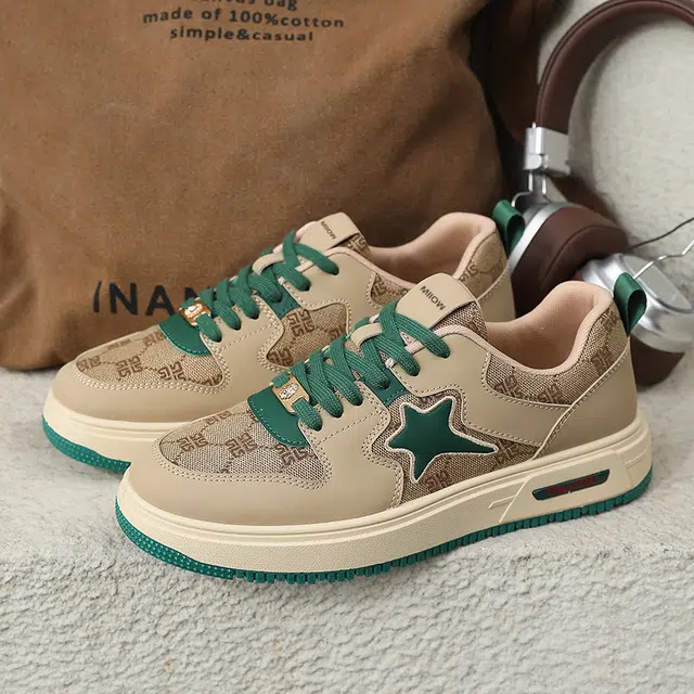 MIIOW Retro Low Sneakers Green