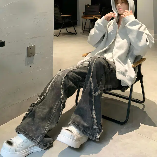 超纤皮 个性喷绘厚底增高舒适时尚百搭 低帮 板鞋 男款