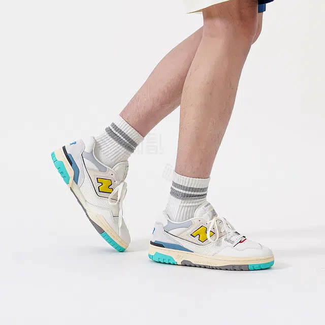 New Balance 550 White Grey Blue