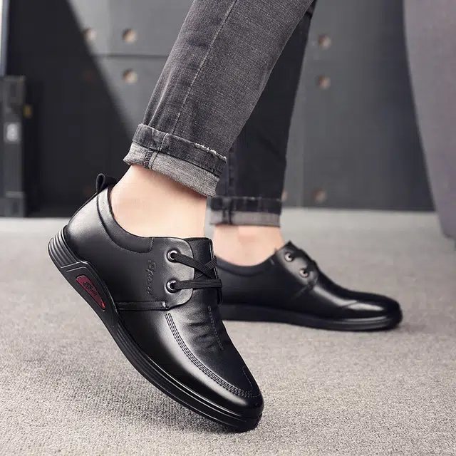 舒适商务英伦风百搭鞋底 男士休闲 男款