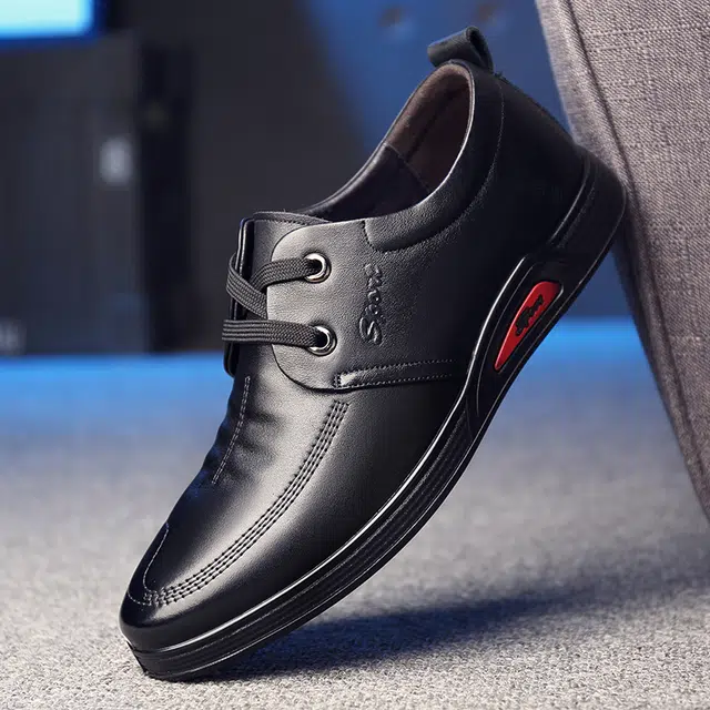 舒适商务英伦风百搭鞋底 男士休闲 男款