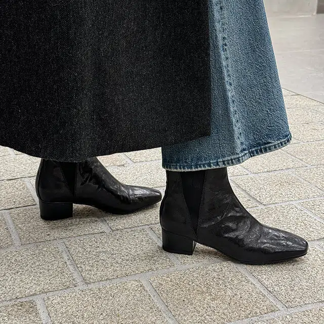 羊皮 法式简约时尚潮流气质 短靴 女款