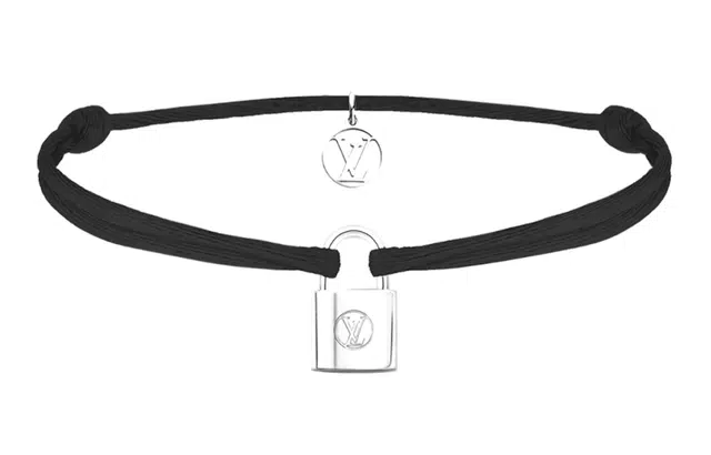 LOUIS VUITTON SILVER LOCKIT X DOUDOU LOUIS