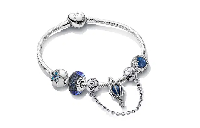 Pandora 925 Silver Eternal Heat Chain Bracelet Set