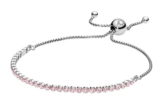 Pandora 925 Silver Bracelet Pink