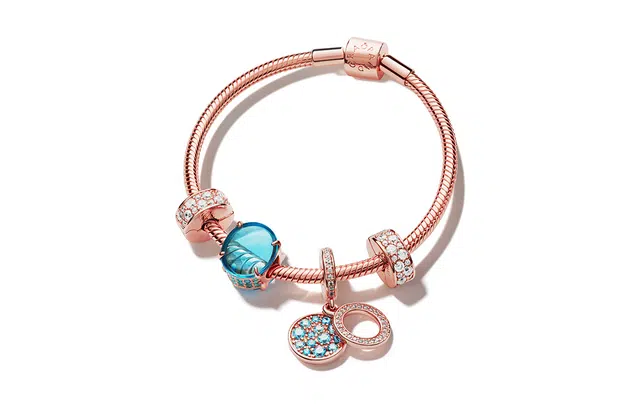 Pandora Rose Lake Blue Bracelet Set