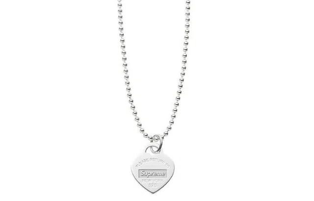 Supreme Supreme FW22 Week 12 Tiffany Co. Return to Tiffany Heart Tag