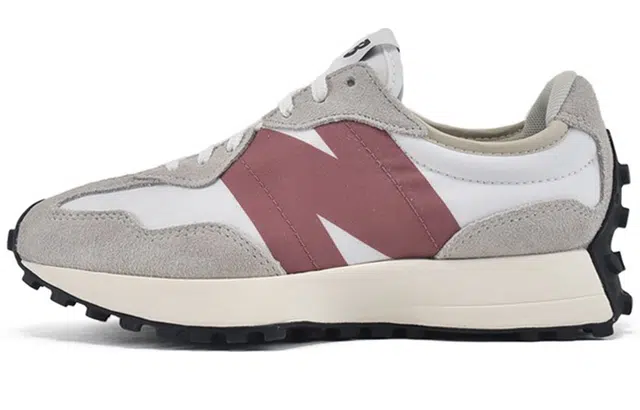 New Balance 327 Grey Red