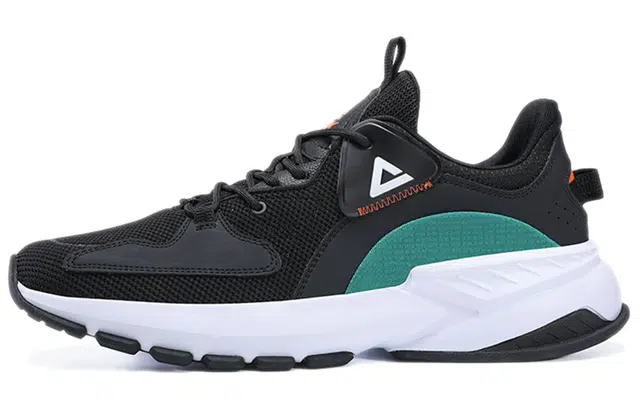 匹克 运动生活系列 防滑耐磨 低帮 休闲鞋 男款 黑蓝