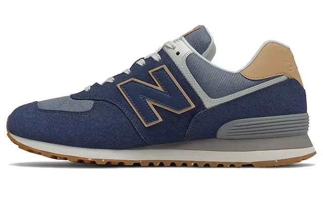 New Balance 574 Blue Grey Brown