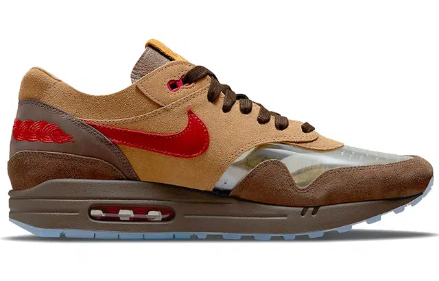 CLOT x Nike Air Max 1 "tea leaf brown" 2.0